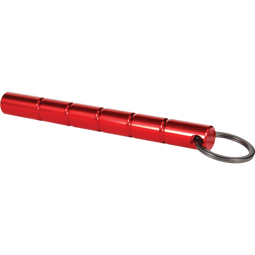 Aircraft Grade Aluminum Keychain Kubotan  Red view 2